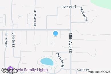 Map image of the property - 10025 33rd Ave SE