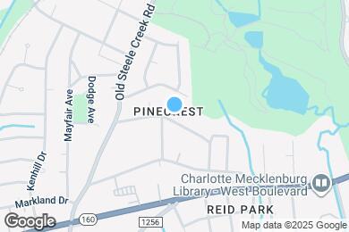 Map image of the property - 2582 Hemphill St