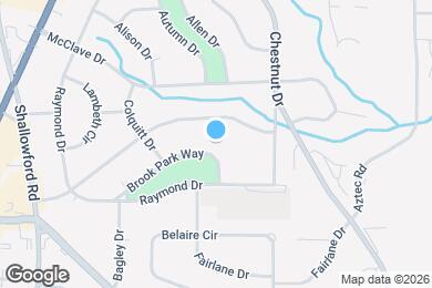 Map image of the property - 2700 Brook Park Way