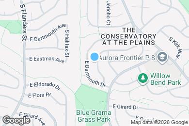 Map image of the property - 20129 E Doane Dr