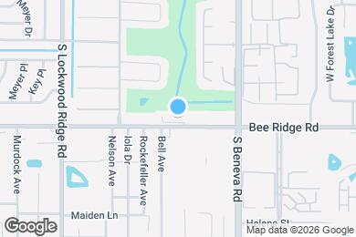 Map image of the property - 3437 Bee Ridge Rd