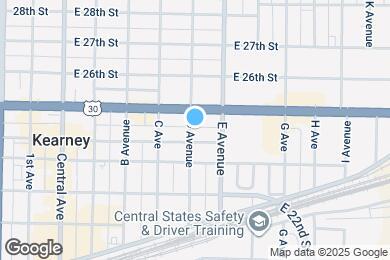 Map image of the property - 2409 D Ave