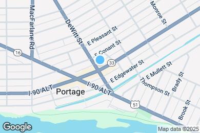 Map image of the property - 301 Dewitt St