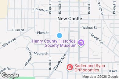 Map image of the property - 541 South 12th Street
