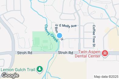 Map image of the property - 13023 S Bonney St