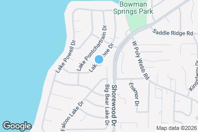 Map image of the property - 3617 Lake Tahoe Dr