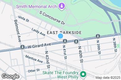 Map image of the property - 4107 W Girard Ave