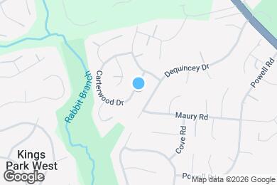 Map image of the property - 4746 Carterwood Dr