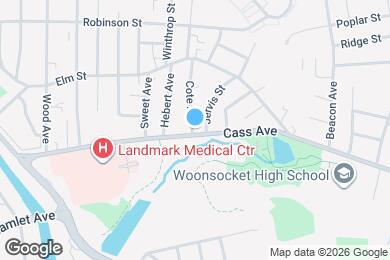 Map image of the property - 408 Cass Ave