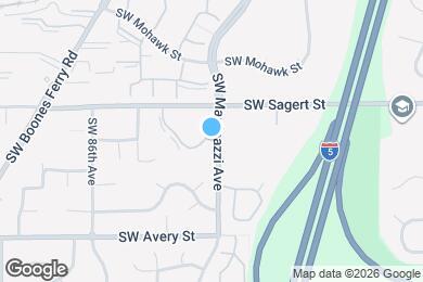 Map image of the property - 8168 SW Shenandoah Way