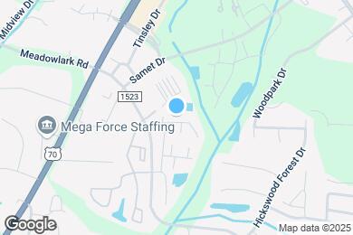 Map image of the property - 3849 Hickswood Creek Dr