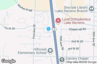 Map image of the property - Lake Stevens Home...