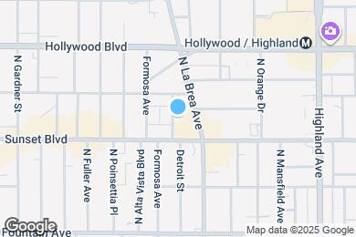 Map image of the property - Detroit Terraces