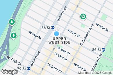 Map image of the property - 203 W 85th St