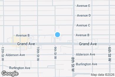 Map image of the property - 838 Avenue B