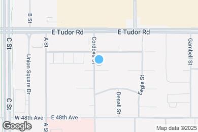 Map image of the property - 301 E 46th Ave