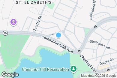 Map image of the property - 1945 Commonwealth Ave