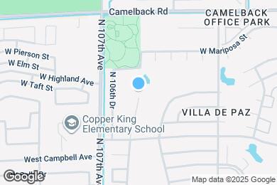 Map image of the property - 4626 N 106th Ave