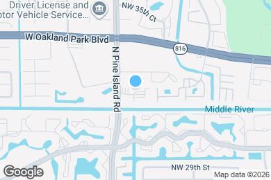 Map image of the property - 3100 N Pine Island Rd