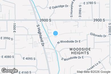 Map image of the property - 1730 E 3990 S