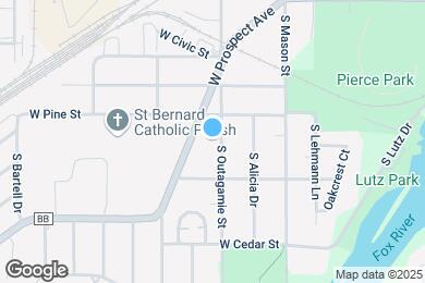 Map image of the property - 1237 S Outagamie St