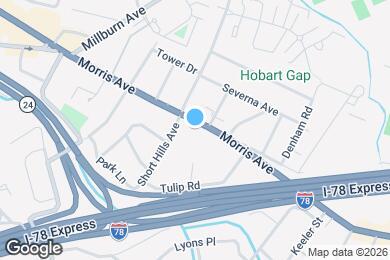 Map image of the property - 445 Morris Ave