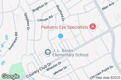 Map image of the property - 1509 Brook Forest Dr