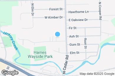 Map image of the property - 123 Haines Ave
