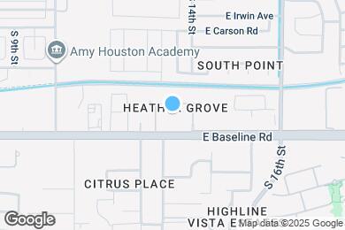 Map image of the property - 1341 E Dunbar Dr