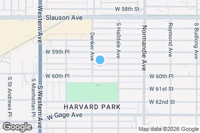 Map image of the property - 1542 W 60th St