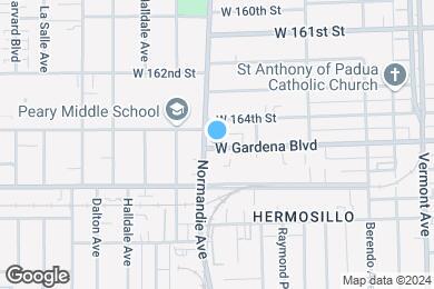 Map image of the property - 1341 W Gardena Blvd