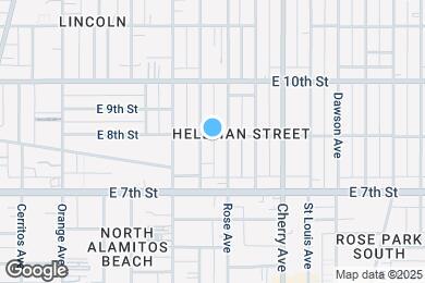 Map image of the property - 1712 E 8th St