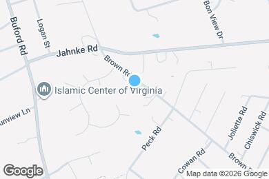 Map image of the property - 8143 Brown Rd