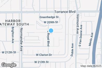 Map image of the property - 1060 W 210th St