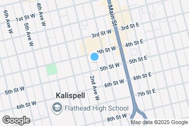 Map image of the property - 425 2nd Ave W