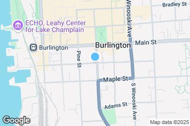Map image of the property - 161 Saint Paul St