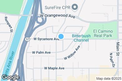 Map image of the property - 2026 W Sycamore Ave