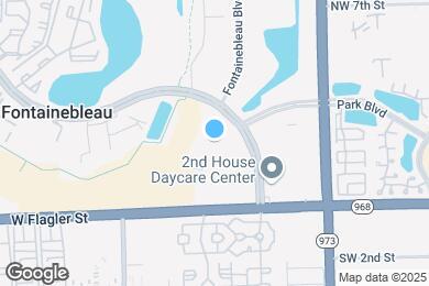 Map image of the property - 8860 Fontainebleau Blvd