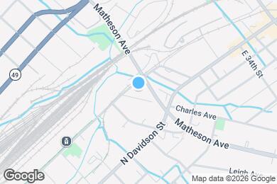 Map image of the property - The Collection at Charles Townhomes for Rent in NoDa