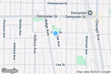 Map image of the property - 1136 Oak Ave