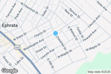 Map image of the property - 113 E Chestnut St