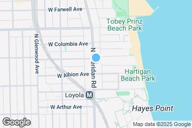 Map image of the property - 6619 N Sheridan Rd