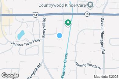 Map image of the property - 9309 Garden Woods Cove