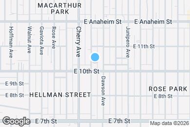 Map image of the property - 1026 Saint Louis Ave