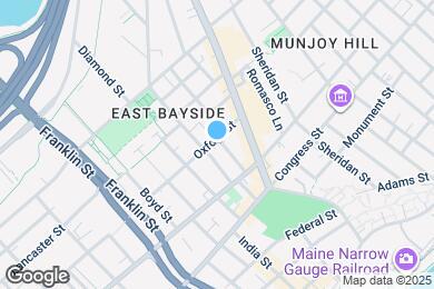 Map image of the property - 26 E Oxford St