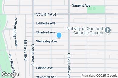 Map image of the property - 2095 Wellesley Ave