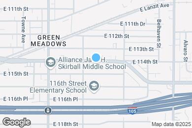 Map image of the property - 724 E Imperial Hwy