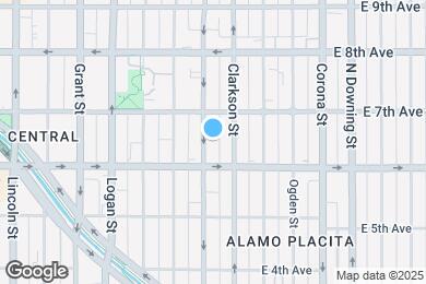 Map image of the property - 636 N Washington St