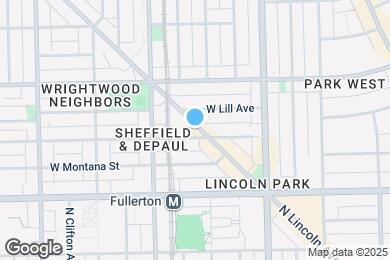 Map image of the property - 2516 N Lincoln Ave