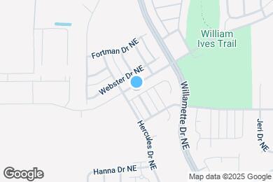 Map image of the property - 8624 Adonis Ave NE